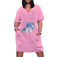 thumbnail image 1 of Vestido de bolsillo suelto Starcher, vestidos africanos para mujer, vestidos largos para mujer, vestidos de gala, 1 of 7