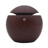 USB Air Humidifier Aroma Oil Diffuser Cool Mist Maker Color Changing Wood LEDs Night Light Household Aromatherapy for Home Office