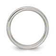 thumbnail image 2 of Solid Titanium Men's Half Round 3mm Ring Comfort-Fit Band Size 8.5, 2 of 4