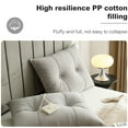 thumbnail image 6 of Lovote Velvet Headboard Pillow 23.6" x 39.4" Gary - Bed Rest Reading Pillow, Long Backrest Cushion for Sofa, Daybed, Tatami, Bay Window, 6 of 7