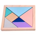 thumbnail image 1 of kusrkot Montessori Tangram Puzzle Preschool Learning Toy Gift S S, 1 of 9