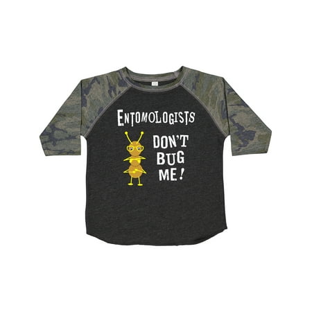 

Inktastic Entomologists Bug White Text Gift Toddler Boy or Toddler Girl T-Shirt