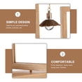 thumbnail image 4 of 1 Ensemble Cadre Photo Rotatif Double Face Lampe de Nuit Cadre Photo Ornement de Bureau, 4 of 8