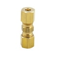 thumbnail image 5 of Legines Brass Compression Tube Fitting, Union, 1/8" OD x 1/8" OD, Pack of 2, 5 of 5