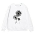 thumbnail image 4 of Zshosam Sweatshirts for Girls Kids Toddler Baby Girl Boy Outfit Sweatshirt Shirt Long Sleeve Pullover Winter Clothes,White 2 Years, 4 of 4