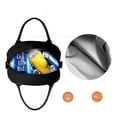 thumbnail image 3 of Bolsa De Almuerzo Lonchera Térmica Portátil Paquete Negro, 3 of 3
