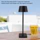 thumbnail image 4 of Lámpara de Mesa LED Inalámbrica - Interruptor Táctil Regulable - Elegante Lámpara de Mesa para Mesita de Noche Interior - Viene con Base de Carga - Solución de Iluminación ANGGREK Otros, 4 of 8