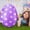 Purple, variant on Sruoe PVC Inflatable Easter Eggs, 18.5 Inch Large PVC Easter Egg Outdoor Decor, Giant Easter Decorations for Yard Garden Lawn, Easter Yard Ornaments for Holiday Party Indoor Outdoor Home Decor