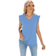 thumbnail image 1 of Camisetas Sin Mangas Informales para Mujer, Blusa Básica Holgada de Verano, Ropa de Moda Azul M, 1 of 7