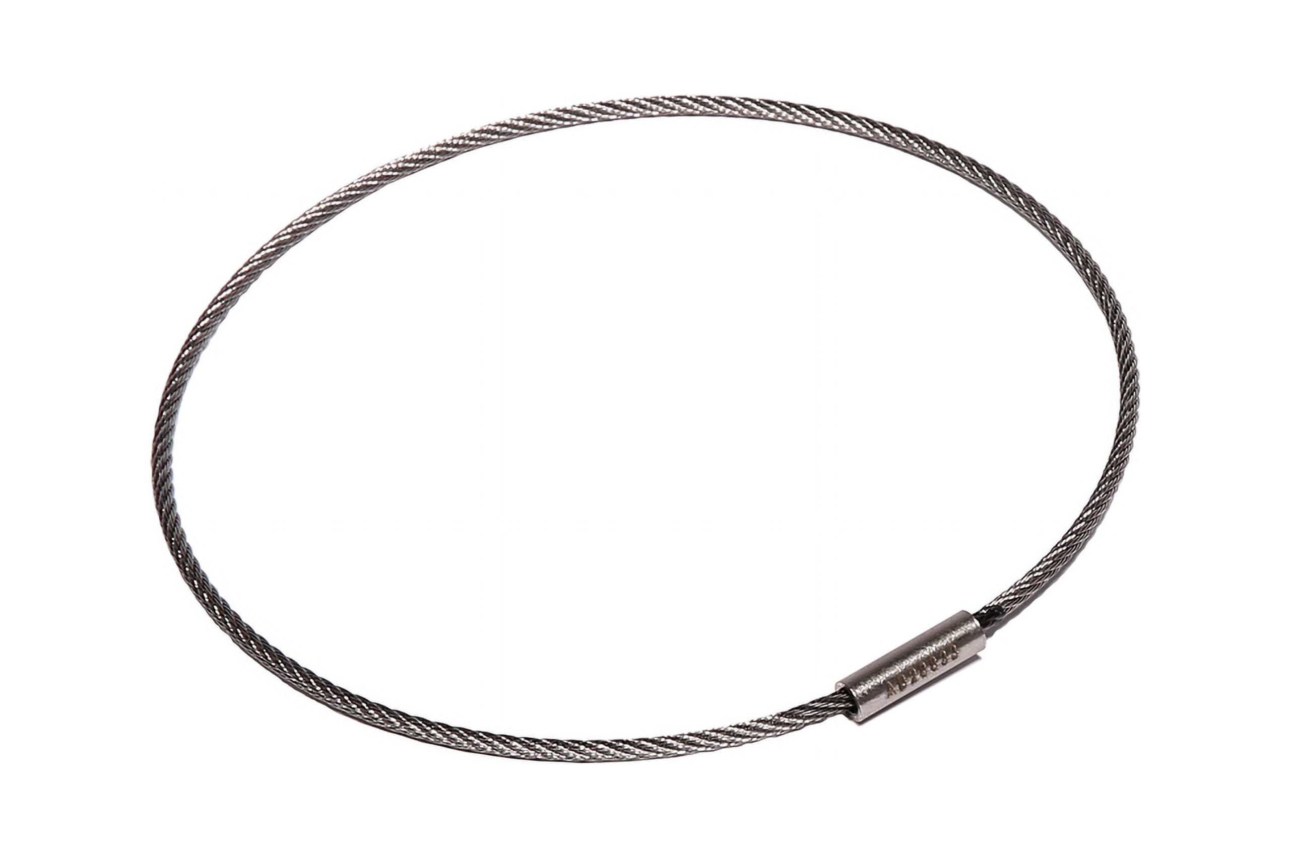 Cobra Flexible Serialized Cable Tamperproof Key Ring 4"