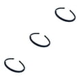 thumbnail image 3 of stanreset Hair Accessories Thin-Brimmed Elastic Simple Headband Temperament Clothes Matching Accessory Shower Hairband for Use Navy Type1 NO1, 3 of 6