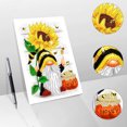 thumbnail image 2 of (BJ311) Diamantes Parciales Diamantes Formas Especiales Libro Pintura Diamantes DIY Sin Líneas A5 50 Páginas Girasol, 2 of 9