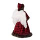 thumbnail image 5 of Figura de ángel Glitzhome para adorno de árbol de Navidad, 30 cm, color rojo, 5 of 8