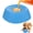 Blue, variant on Lick Sphere for Liquid Treats Slow Feeder Dog Bowls, Fun Feeding for Small Medium Large Dogs, Nutrition Support and Post-Surgery Feeding(Black)
