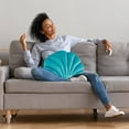 thumbnail image 5 of ViLaViDeca Shell Pillow Home Sofa Bedside Decorative Texture Cushion, 5 of 5