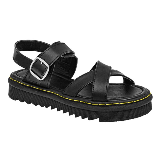 Sandalias de piso Marca RBCOLLECTION Exterior Sintético Color Negro RBCOLLECTION 117144