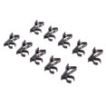 thumbnail image 1 of 10Pack On Mic Lapel Tie Clip Replacement 12mm, 1 of 7