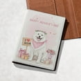 thumbnail image 5 of Happy Mother's Day Samoyed Love Dog Mom Heart Flower Travel Passport Wallet Siberian Sammy Dog Lover PU Leather Passport Holder Cover - 12004, 5 of 5