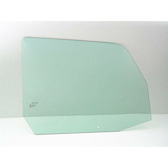 Passenger Right Side Front Door Window Door Glass Compatible with Jeep Wrangler 2007-2017 Models/ Wrangler JK 2018 Models