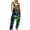 AA-Green, variant on QATAINLAV Womens Cotton Adjustable Strap V Neck Jumpsuits Casual Loose Fit Wide Leg Rompers Fashion Mask Graphic Print Overalls Mardi Gras Outfits Multicolor XL