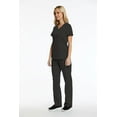 thumbnail image 2 of Elements EL9925 Women's Four Way Stretch Scrub Set Pewter Small Petite, 2 of 2