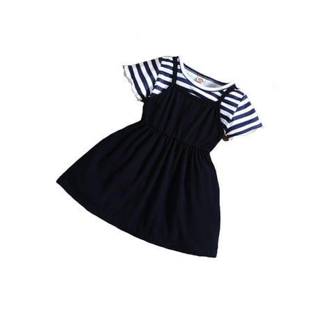 

Casual Striped Round Neck Short Sleeve Multicolor Baby Sets (Baby s)