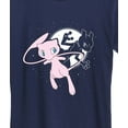 thumbnail image 3 of Pokémon - Mew and Mewtwo -  Women's Short Sleeve Graphic T-Shirt, 3 of 5