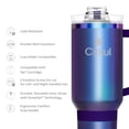 thumbnail image 3 of Vaso Cirkul de 40 oz de acero inoxidable con asa, 3 of 9
