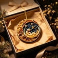 thumbnail image 6 of YuanGuangQ Christmas Reading Themed Hanging Ornaments, Book Lovers Decorative Hanging Pendants, Festive Decor for Christmas Tree, Bookshelf, Home Indoor Holiday Display, 6 of 6