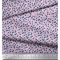 thumbnail image 2 of Soimoi Japan Crepe Satin Fabric Flower Artistic Decor Fabric Printed Yard 42 Inch Wide, 2 of 3