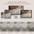 thumbnail image 3 of UERMEI 5'x7' Area Rugs for Living Room, Modern Abstract Washable Rug for Bedroom Office, Non-Slip Soft Low Pile Home Decor Carpet Accent Rug Indoor Rug, Taupe, 3 of 9
