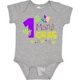 thumbnail image 3 of Inktastic My 1st Mardi Gras with Dots Boys or Girls Baby Bodysuit, 3 of 5