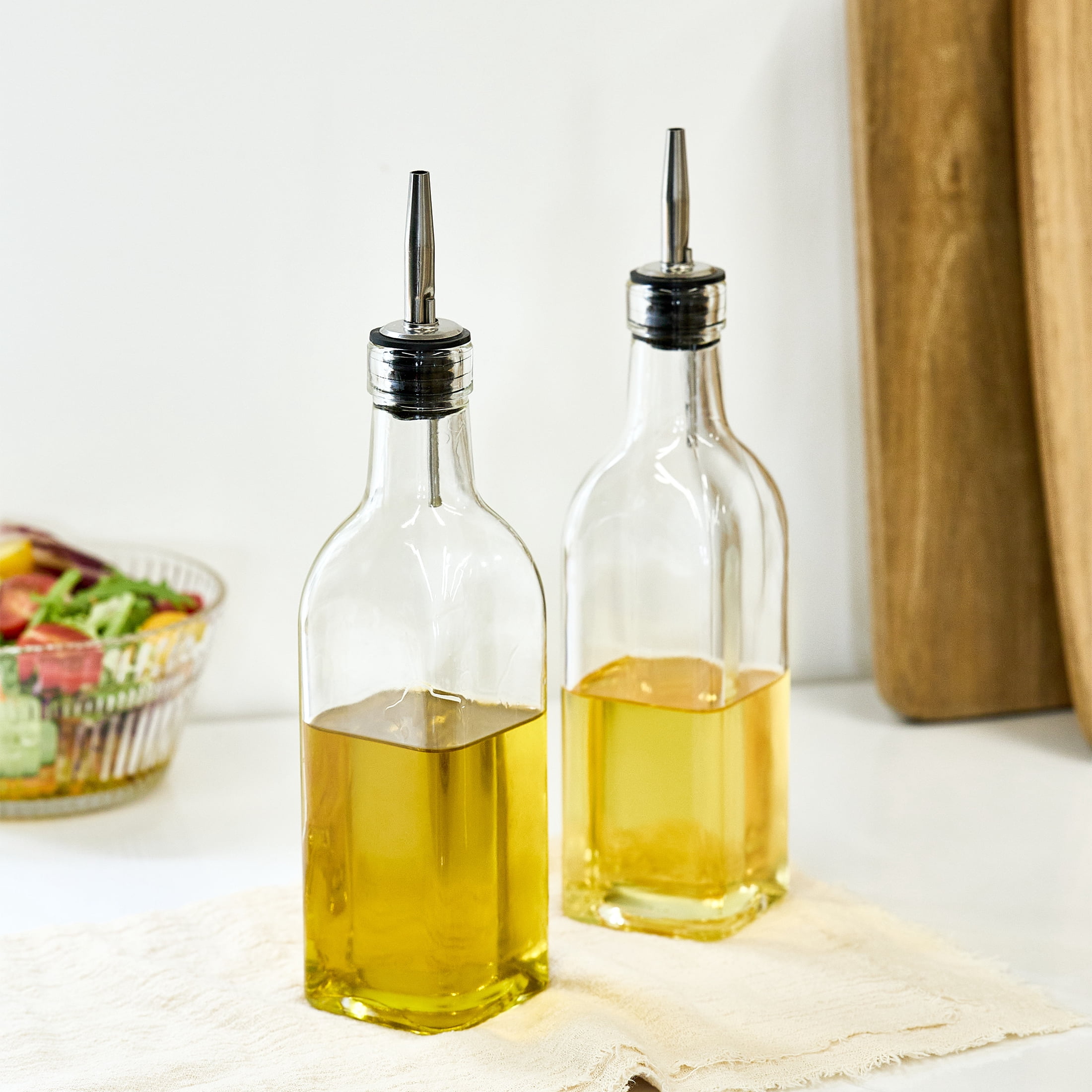 Mainstays 12OZ Olive Oil Dispenser with Stainless Steel Spout