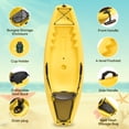 thumbnail image 2 of Naipo Kayak with paddle 6.5FT Kayak 4-Level Footrest Sit On Top for Youth KId to Teen Up to 121lbs, 2 of 10