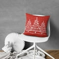 thumbnail image 5 of Merry Christmas Santa Claus Tree Throw Pillow Case Square Throw Pillow Case Set of 2 Vintage Throw Cushion Case for Indoor Home Bedroom, 5 of 7