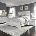thumbnail image 5 of Abbey Park White Queen Panel Bed, 5 of 7