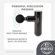 Homedics Active Fit Compact Percussion Body Massage Gun, Cordless, Deep-Tissue Massage