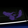 thumbnail image 1 of Beluga Whales - Vinyl Car Decal - Choose Color - [PURPLE], 1 of 1