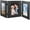 Black, variant on Excello Global Products EGP-HD-0386 - EGP-HD-0386 Hand Painted Rustic Wooden Photo Frames, Three Picture Collage Picture Frames, Holds Three 4" X 6" Photos, Tabletop, White