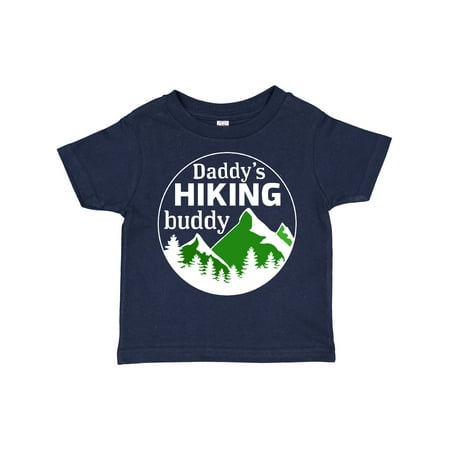 

Inktastic Daddy s Hiking Buddy with Mountains and Trees Gift Toddler Boy or Toddler Girl T-Shirt