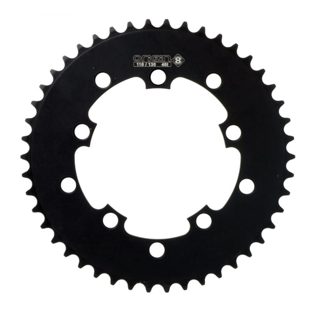 Plato Origin8 Bmx/Singlespeed/Fixie 46D 110/130 Bcd 1/8 Negro