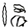 thumbnail image 4 of Swadeshi Desire Hair Accessories Bun Maker and Twist Turn And Tie Bun Maker Juda Maker For Women/Girls (Black) Pack-03, 4 of 4