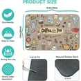thumbnail image 5 of Coffee Bar Mat Accessories for Countertop Super Absorbent Anti-Slip Silicone Dish Drying Mats for Kitchen Counter Draining Pad Decor Gift Fit Coffee Maker Coffee Pot Espresso Machine 19inx12in, 5 of 6