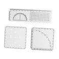 thumbnail image 3 of DYNWAVECA Multifunctional Geometric Ruler, Measuring Templates, Office Painting, Mathematical Functions, Ruler for Civil Engineering, Painting for Grade 7, 3 of 10