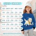 thumbnail image 7 of Xoenoiee West Highland White Terrier Soccer Print Girls Oversized Sweatshirt Casual Long Sleeve Pullover Tops Lightweight Loose Crewneck Sweatshirts, 11-12 Years, 7 of 7