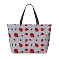 thumbnail image 2 of Easygdp Ladybug Bolsa de Viaje de Playa de Gran Capacidad, Bolsa Tote Perfecta para la Playa, Escapadas de Fin de Semana y Viajes, 2 of 7
