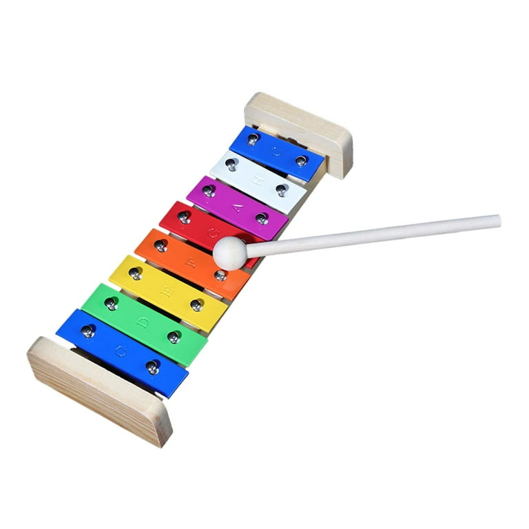 8 Note Metal Xylophone Xylophone for Kids Professional Hand