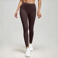thumbnail image 5 of Yutgune Basic High Waisted Leggings For Women Tummy Control Leggings Yoga Pants Women Workout Gym Leggings Womens Leggings No Pockets, 5 of 7