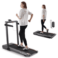 thumbnail image 1 of Tapis Roulants 3,0 Hp pour la Maison avec Plage de Vitesse de 0,5 à 9 Mi/h, Tapis Roulant sous le Bureau avec Écran Tactile et Télécommande Connectivité Bluetooth, Capacité de 286 Lb, 1 of 11