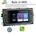 thumbnail image 2 of 7"Car Radio Stereo Android 9.0 GPS WIFI Double 2 Din Fit For Ford/Focus/S-Max/Mondeo 9/GalaxyC-Max, 2 of 17